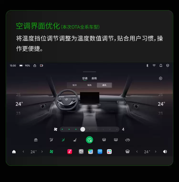 零跑A10纯电小车OTA升级:优化空调防霉菌模式,提升智能辅助驾驶功能