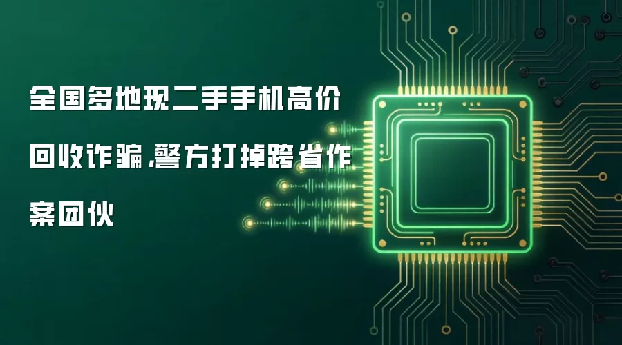 全国多地现二手手机高价回收反诈,警方打掉跨省作案团伙