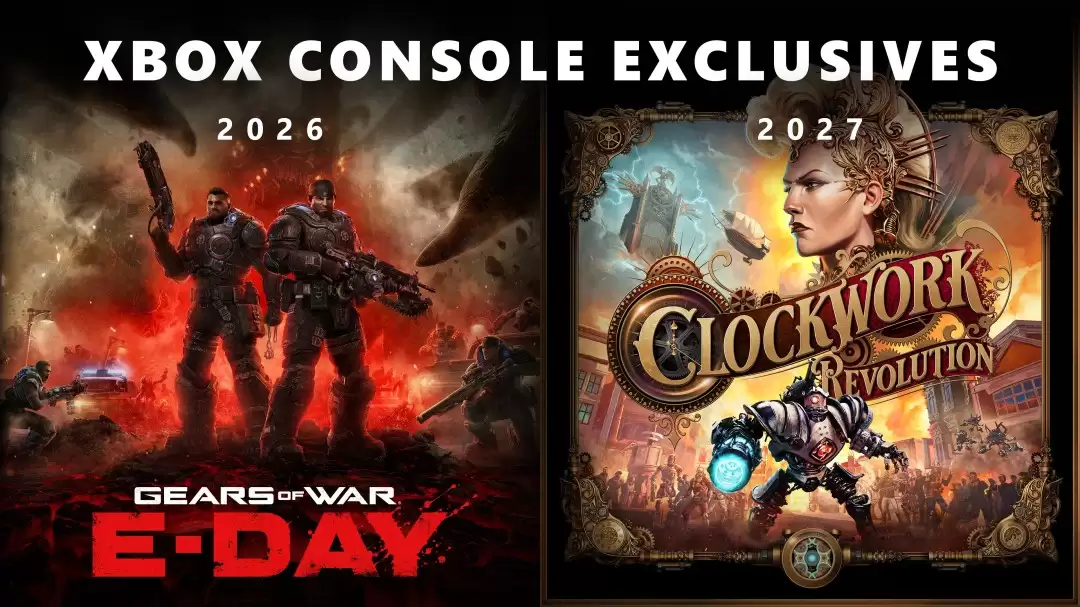 《战争机器:事变日》《发条革命》确认Xbox主机独占 不再登陆PS5