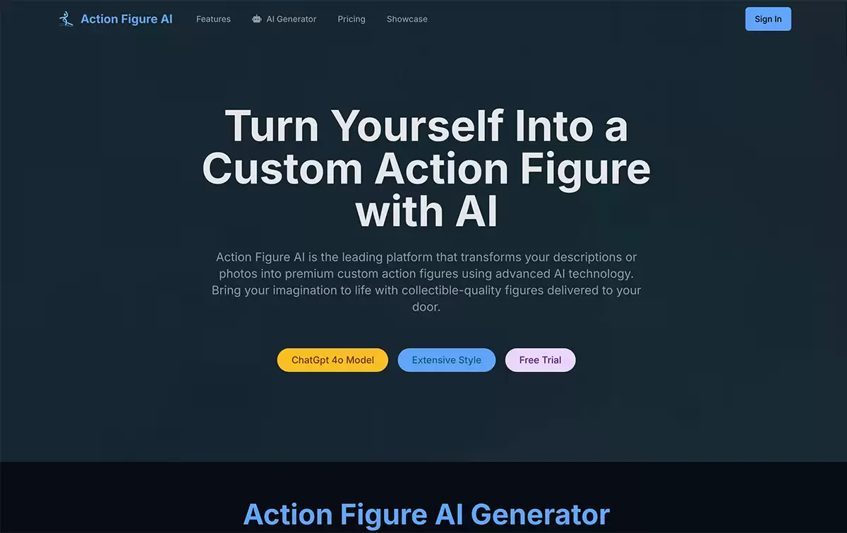 Action Figure AI-借助Action Figure AI的先进技术