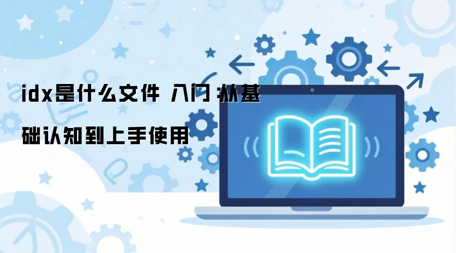 idx是什么文件 入门:从基础认知到上手使用