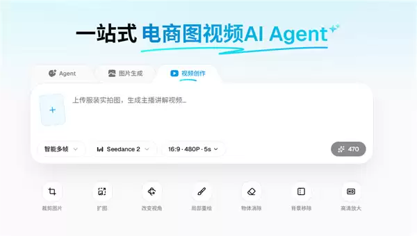 不用来回换软件,全新电商生图工具PixPix登场:一个工具搞定图文短视频