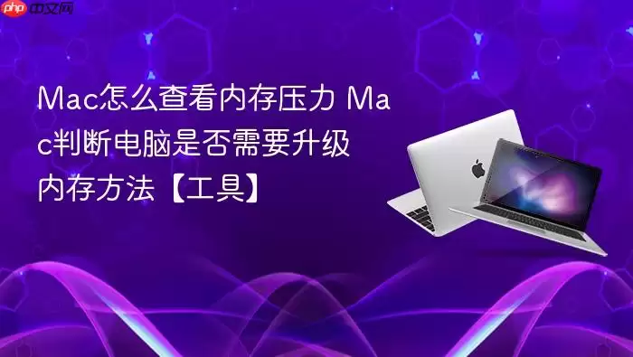 Mac怎么查看内存压力 Mac判断电脑是否需要升级内存方法【工具】