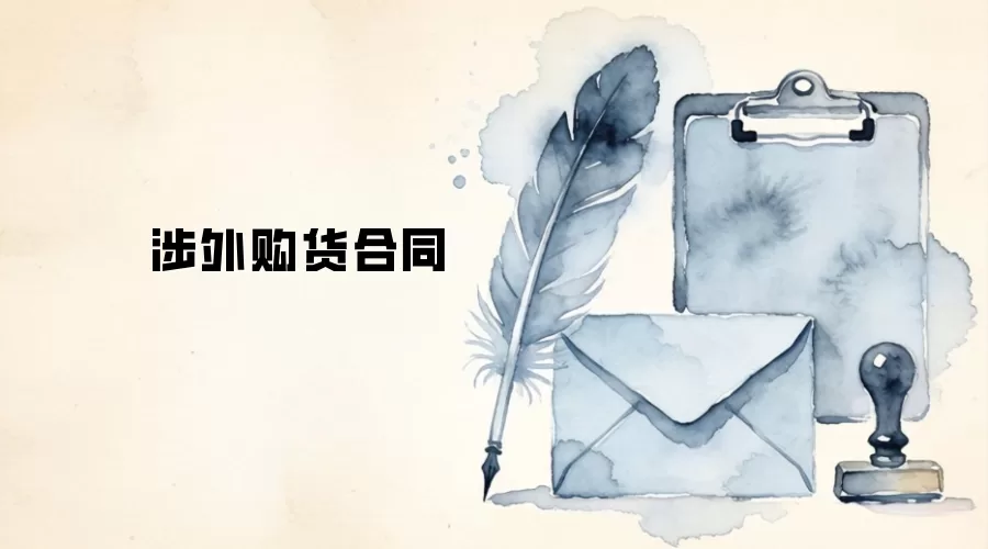 涉外购货合同