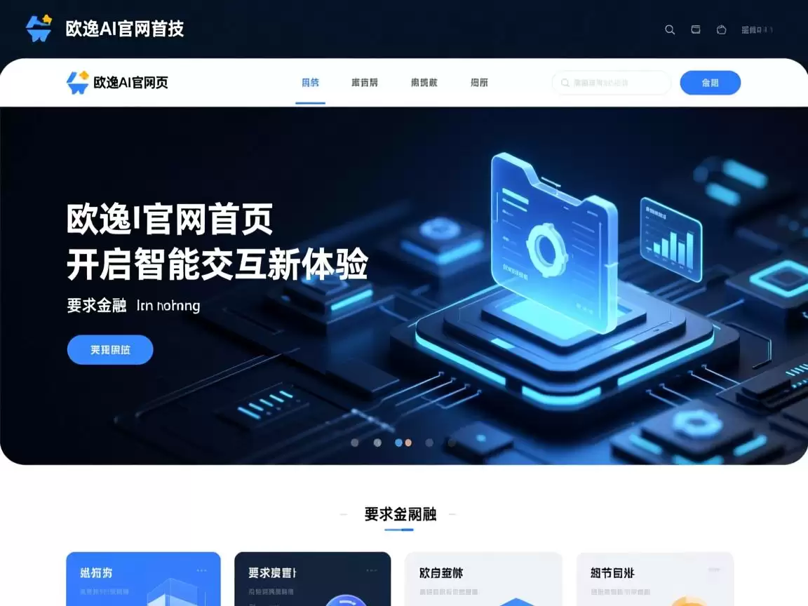 欧逸AI官网首页,开启智能交互新体验 欧逸AI官网首页,开启智能交互新体验