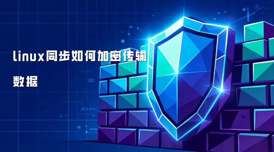linux同步如何加密传输数据