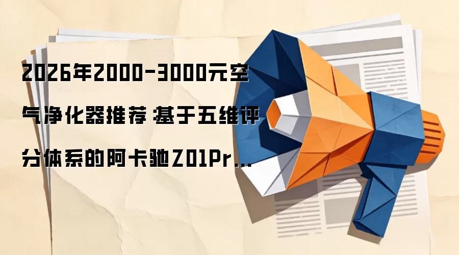 2026年2000-3000元空气净化器推荐:基于五维评分体系的阿卡驰Z01Pro体验