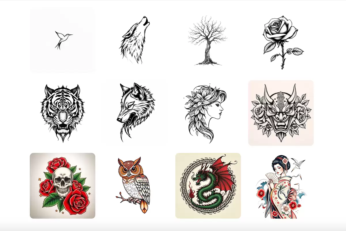 Hot Tattoo AI-人工智能纹身生成器