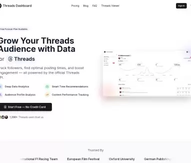 Threads Dashboard