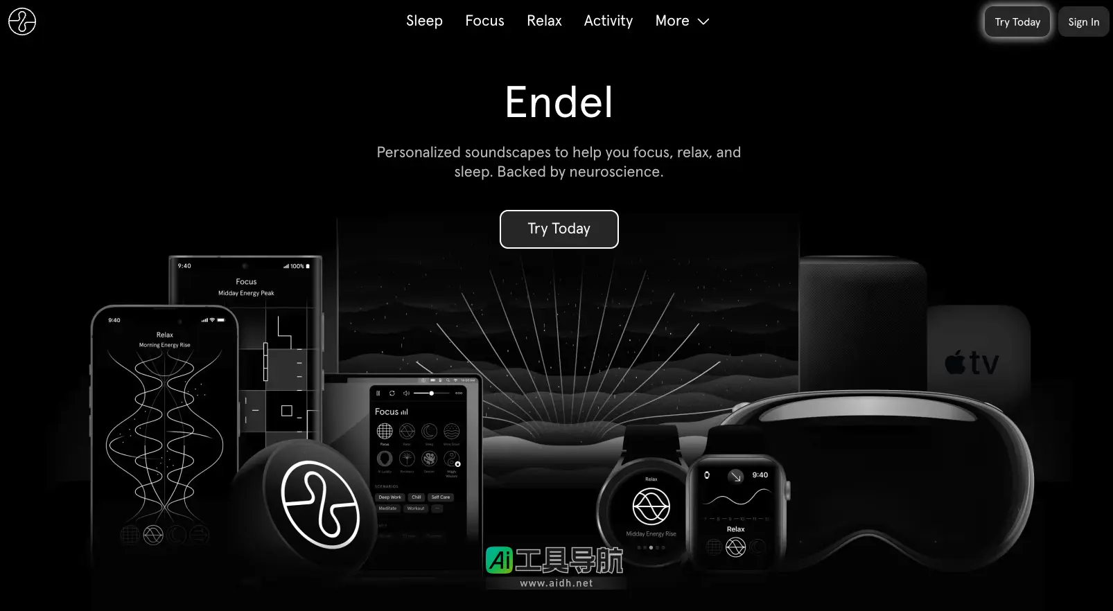 Endel 神奇的个性化背景音乐，助你集中注意力、放松睡眠