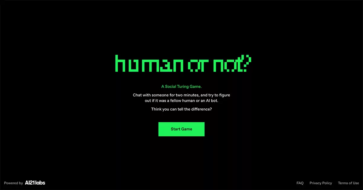 Human or Not?-社交图灵游戏