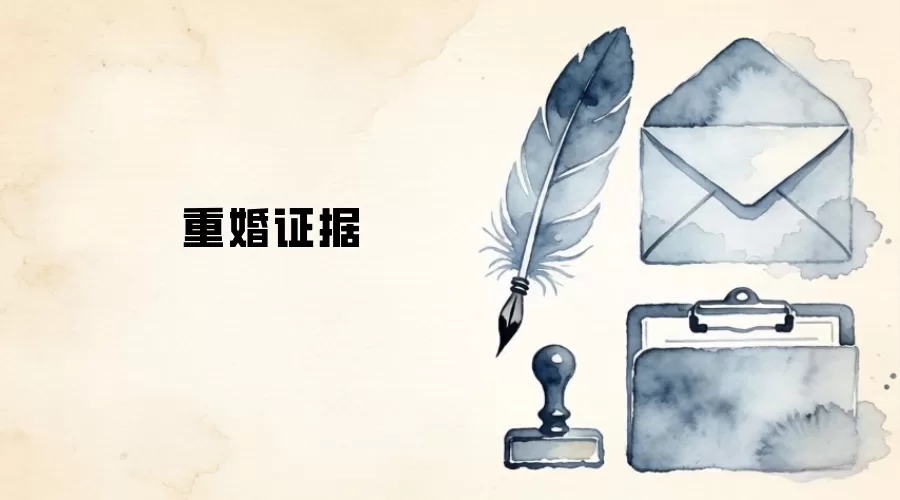 重婚证据