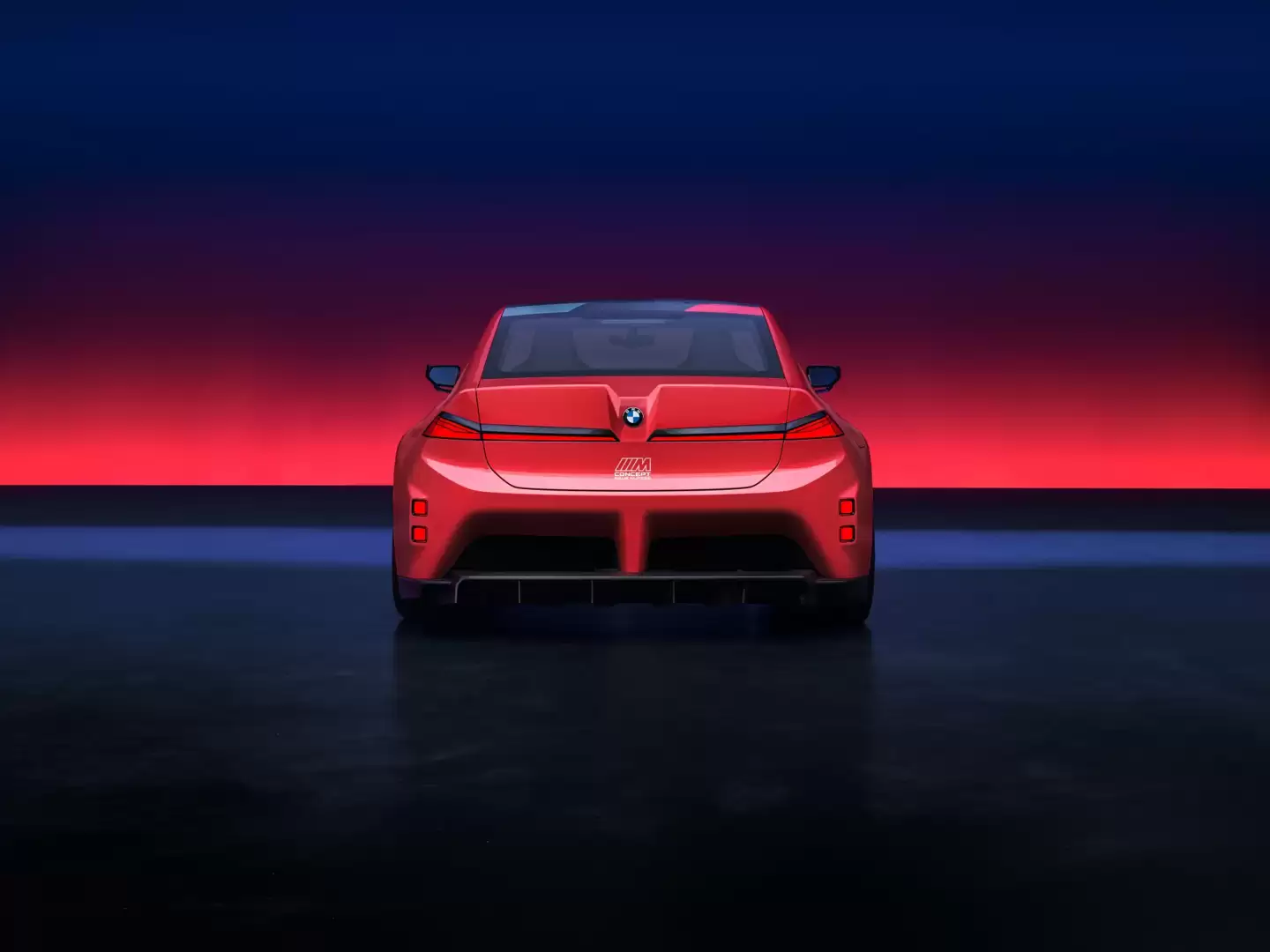 四电机+100kWh电池加持,宝马BMW M新世代概念车首秀
