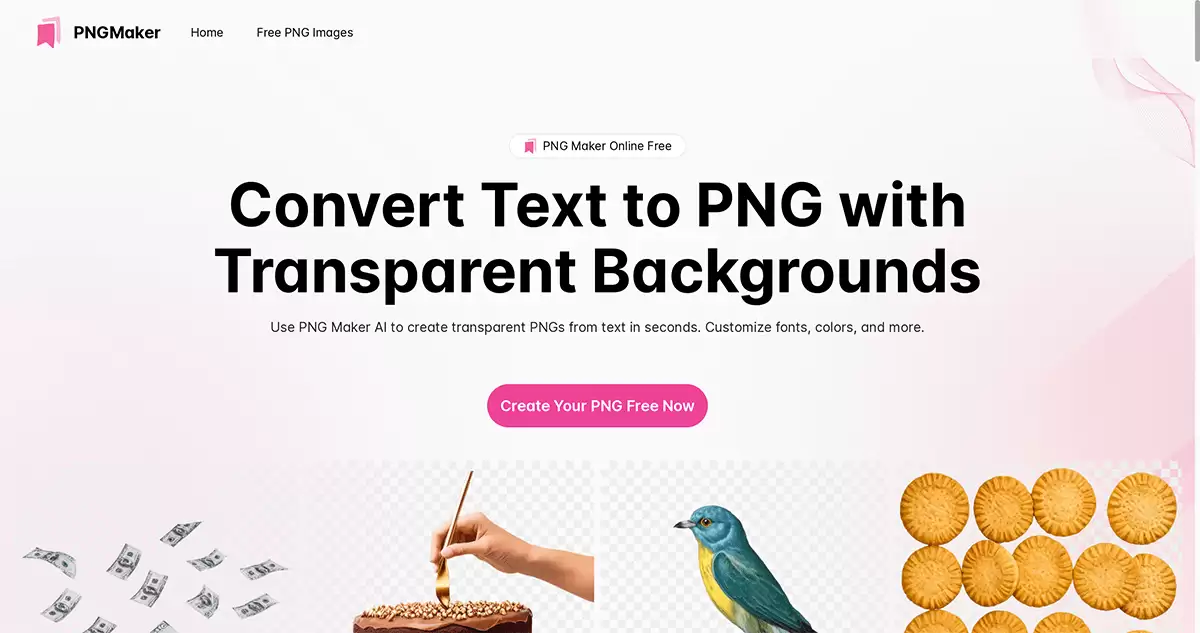 PNG Maker-利用 PNG Maker AI 将文本转换为 PNG 图像