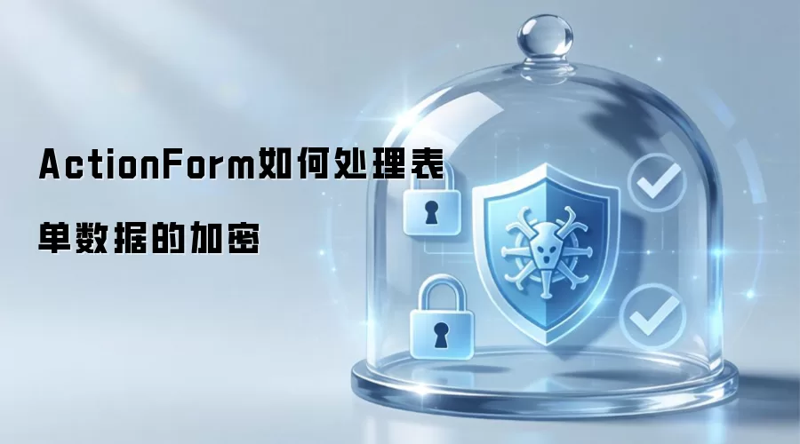 ActionForm如何处理表单数据的加密
