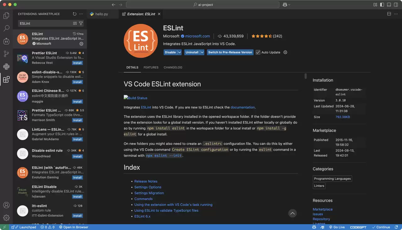 VSCode ESLint 配置:让你的代码更规范也更省心
