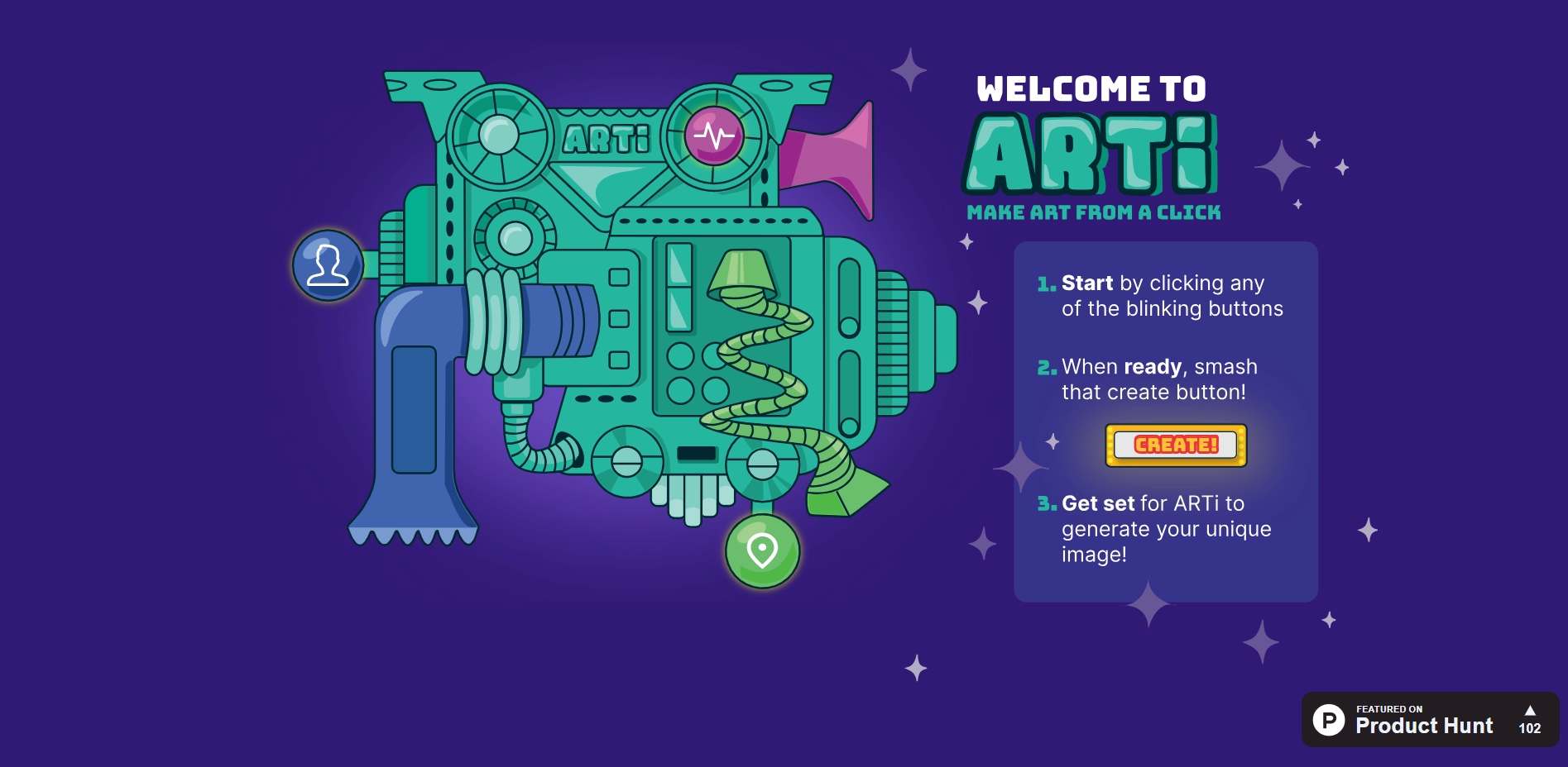 PlayArti官网-PlayARTi 是一款免费的 ai 艺术创作者，可让您从图像、照片和视频中生成独特且个性化的艺术品