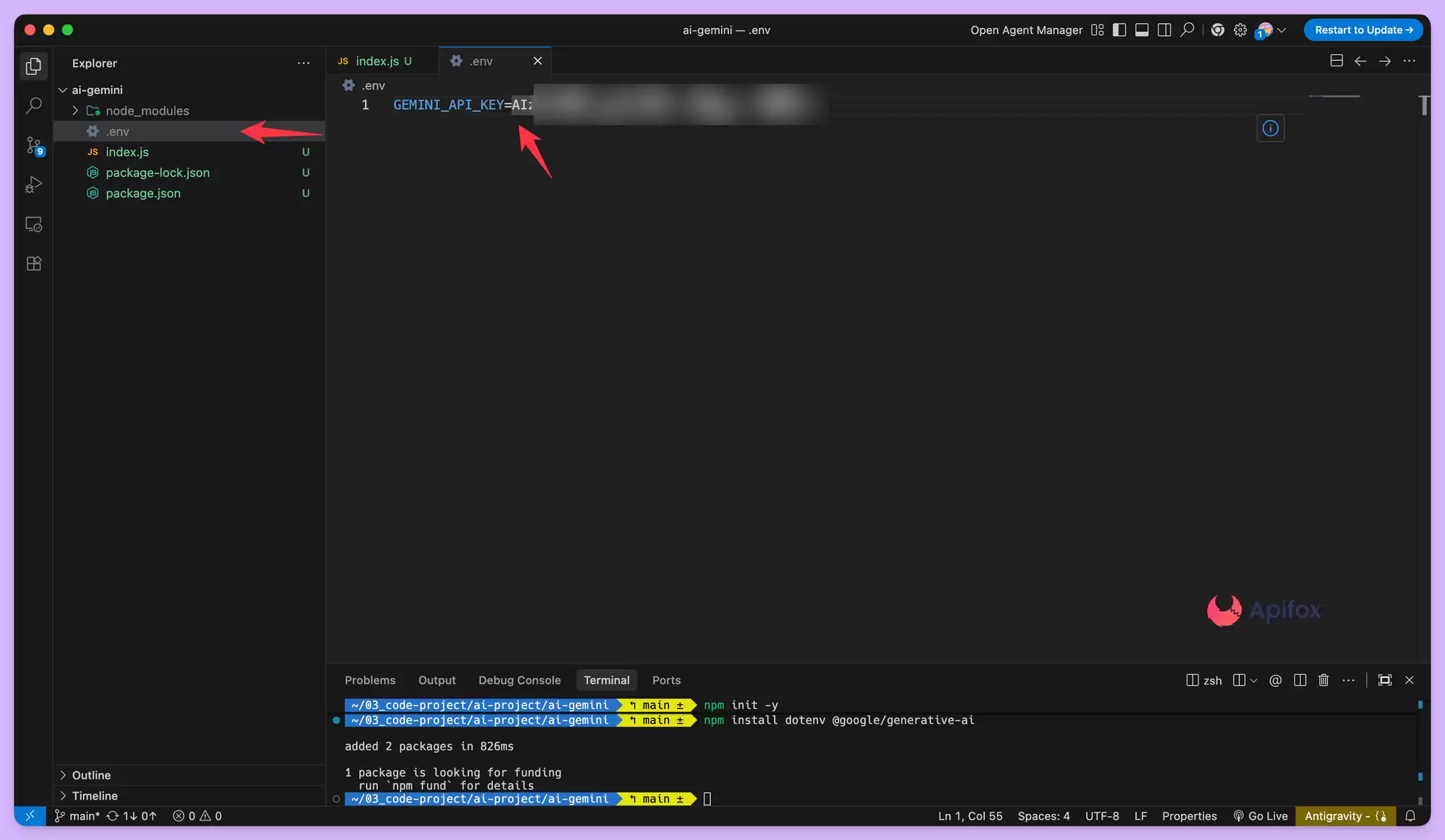 Gemini 3 Flash API 接口调用示例教程，图文指南