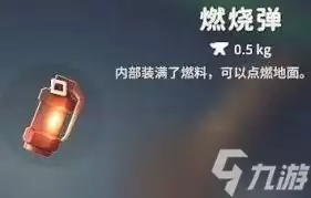 逃离鸭科夫投掷物示意图