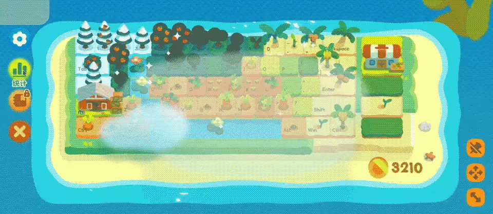 全新作物与神秘键帽 打字放置游戏《键盘农场》Playtest更新