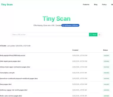 Tiny Scan