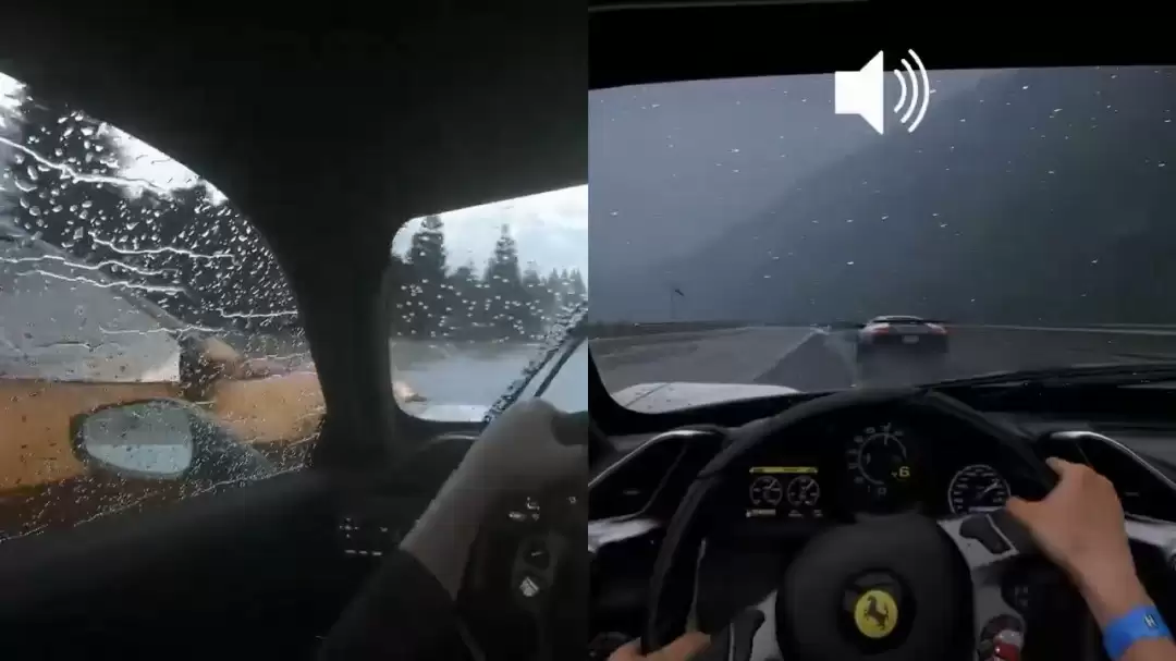 雨天效果对比:《驾驶俱乐部》vs《极限竞速:地平线6》
