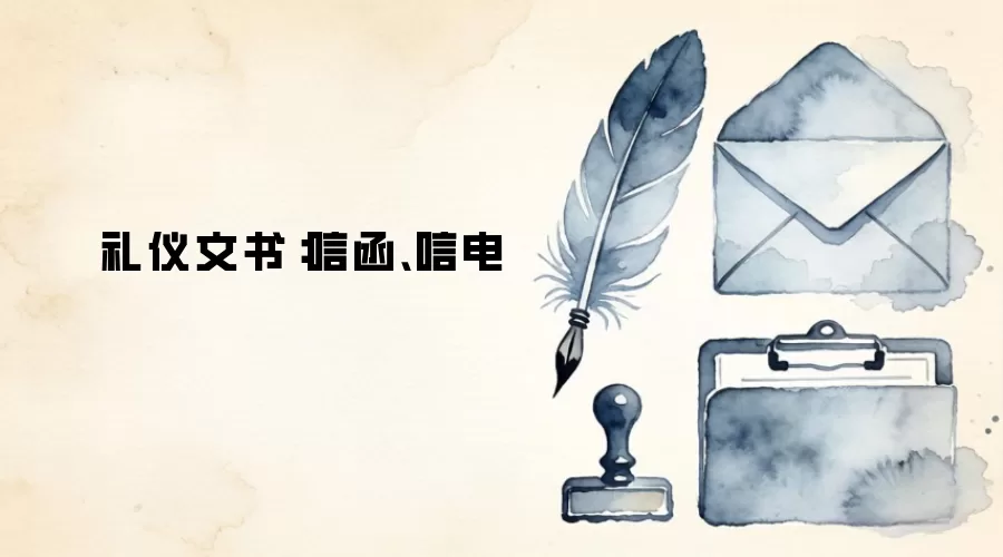 礼仪文书:唁函、唁电