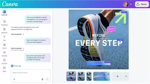 设计行业迎来代际变革?Canva AI 2.0 正全面重构创作流程