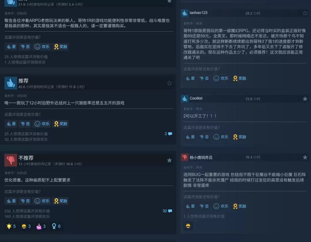 《哥特王朝:重制版》发售一周 销量突破50万套