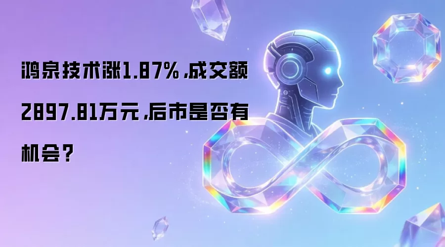 鸿泉技术涨1.87%,成交额2897.81万元,后市是否有机会?