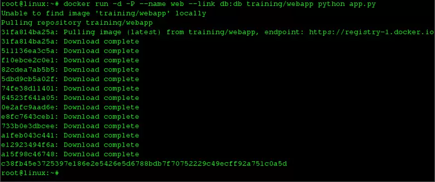 Docker的一些基础的网络命令小结