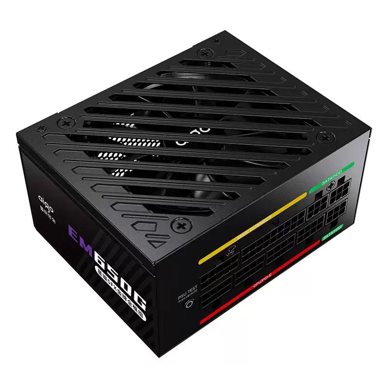 爱国者推出新款星璨 EM 系列全模组电源:可选 650/750/850W、配“一键检测”按钮,469 元起