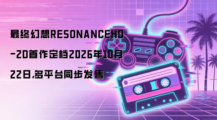 最终幻想RESONANCEHD-2D首作定档2026年10月22日,多平台同步发售