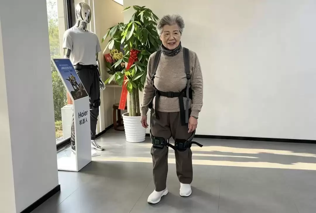 外骨骼机器人爆火,海尔为何瞄准3亿老年人市场?
