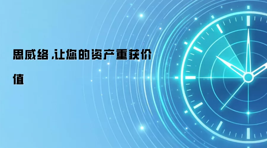 思威络,让您的资产重获价值