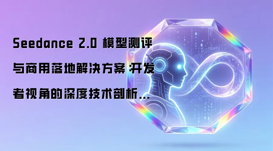 Seedance 2.0 模型测评与商用落地解决方案:开发者视角的深度技术剖析与工程实践