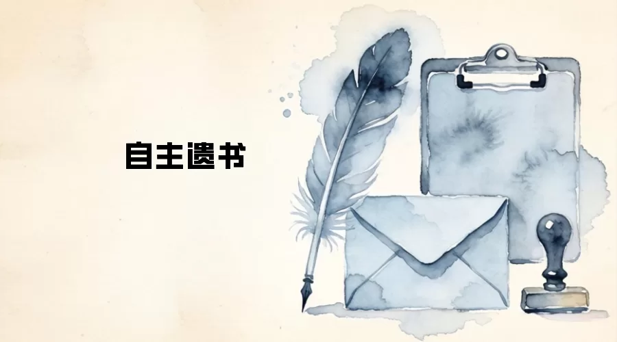 自主遗书