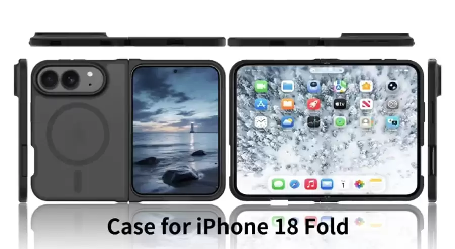 折叠iPhone保护壳正式上架,新机外观细节全面实锤 折叠iPhone保护壳正式上架,新机外观细节全面实锤