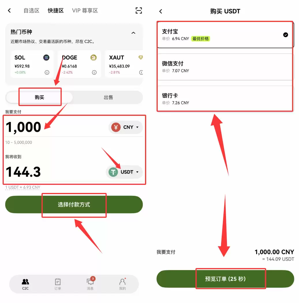 欧易OKX账户注册与USDT购买完全指南(2026最新版)