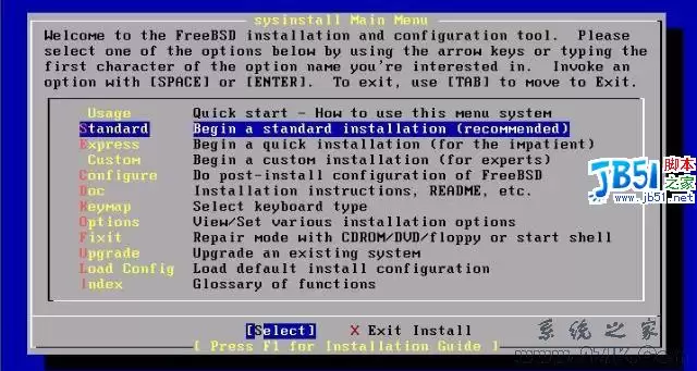 FREEBSD6.2 详细安装图解
