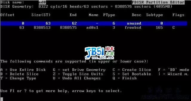 FREEBSD6.2 详细安装图解
