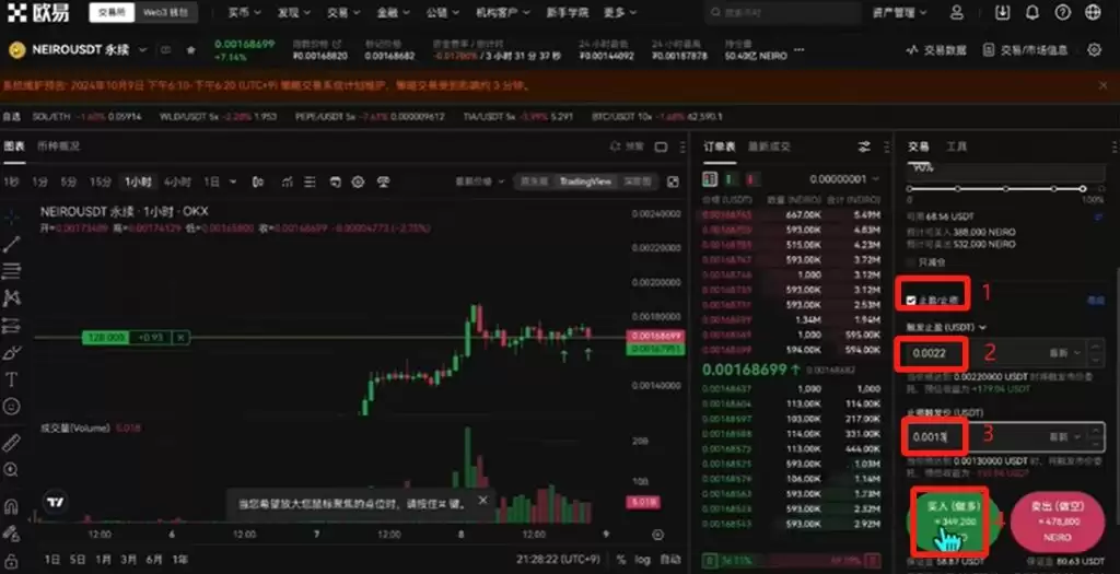 欧易(OKX)合约交易教程:开仓、止盈止损与做多详解