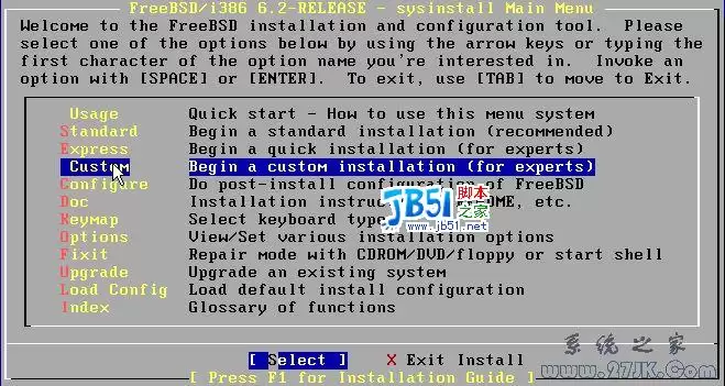 freebsd7.0安装系统图解(最新版)