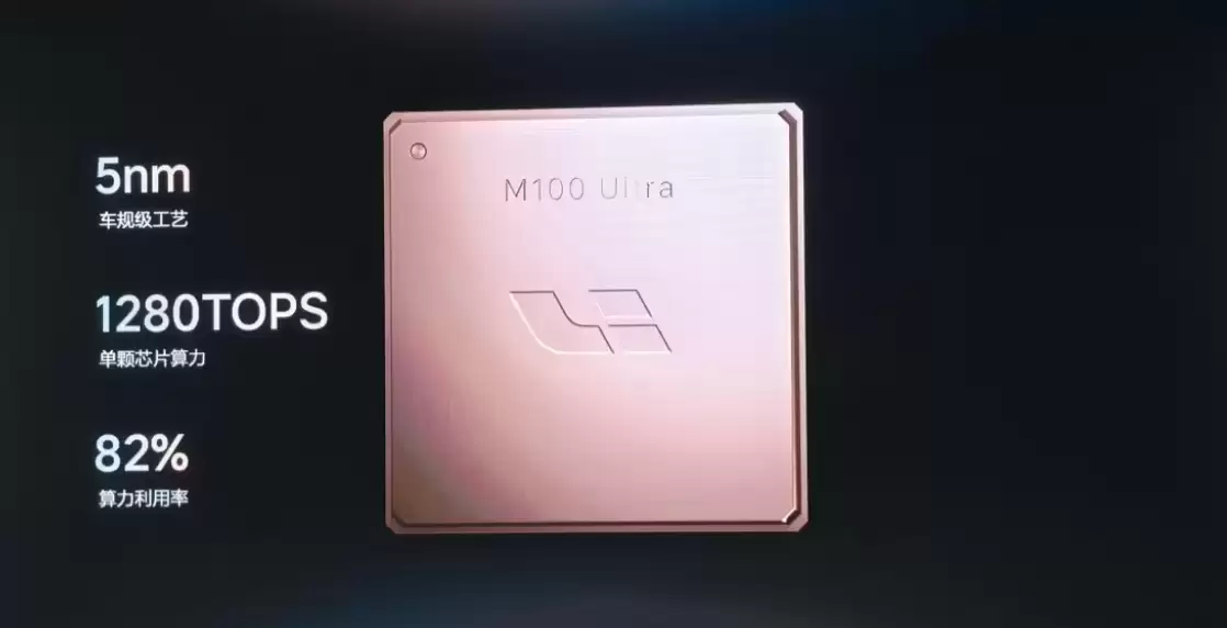 理想马赫M100发布:5nm车规级工艺、单芯算力1280TOPS