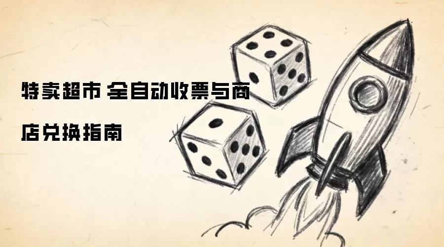 特卖超市:全自动收票与商店兑换指南