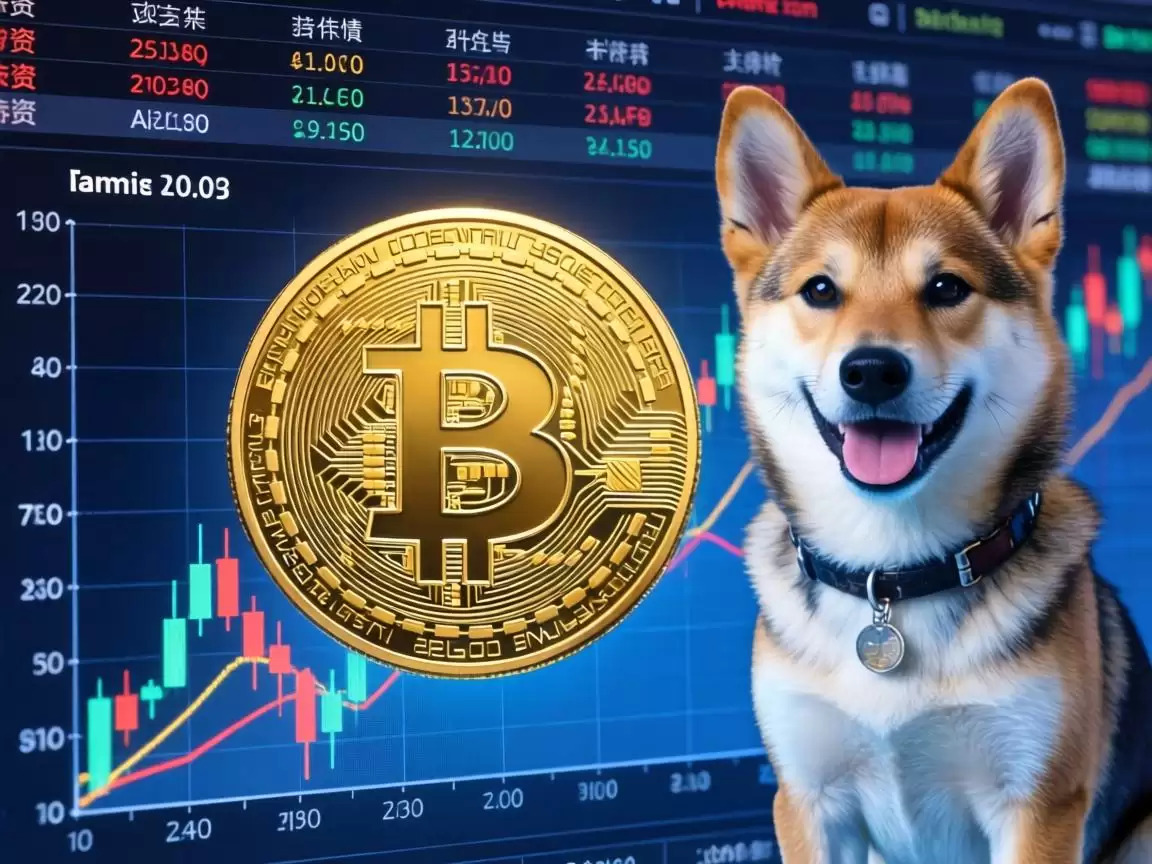 狗狗币行情趋势图解析，未来投资潜力与风险并存