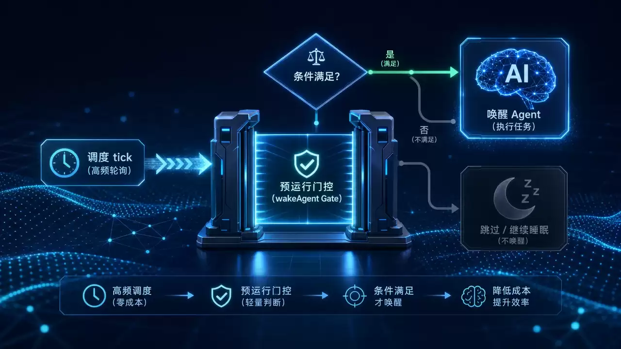 Hermes Agent Cron 定时自动化:任务链 + 预运行门控 + 零成本触发