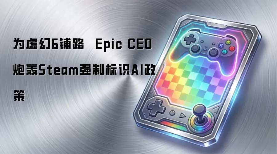 为虚幻6铺路 Epic CEO炮轰Steam强制标识AI政策