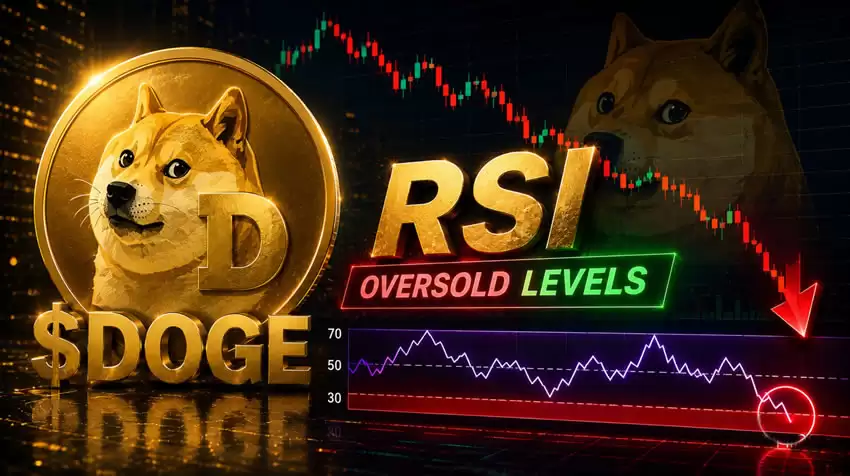 狗狗币(DOGE)周线RSI技术分析：已进入超卖水平
