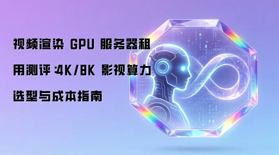 视频渲染 GPU 服务器租用测评：4K/8K 影视算力选型与成本指南